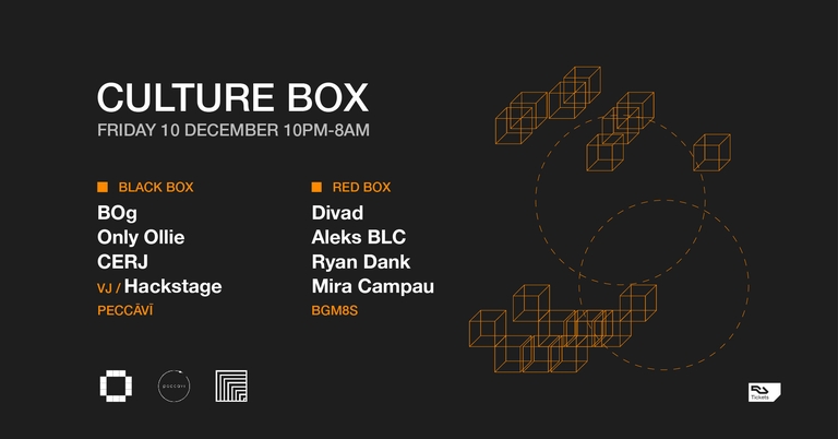 Peccāvī: BOg / Only Ollie / CERJ / BGM8S: Divad / Aleks BLC / Ryan Dank / Mira Campau