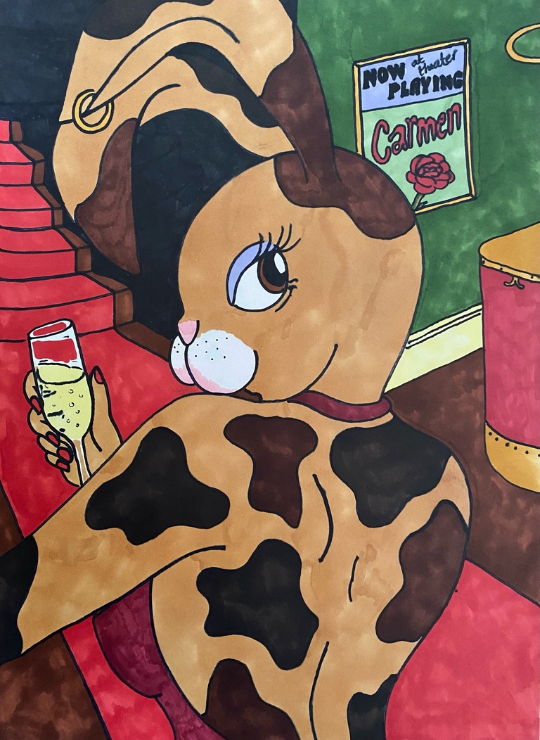 Femmals - Exhibition by Mikkeline Larsson