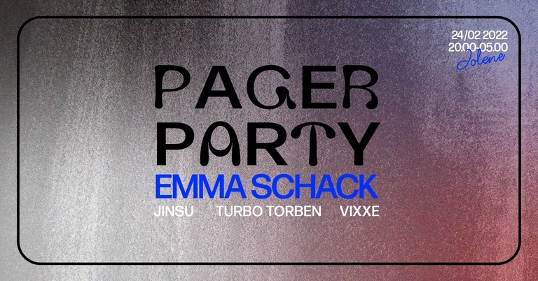 Jolene presents: Pager Party