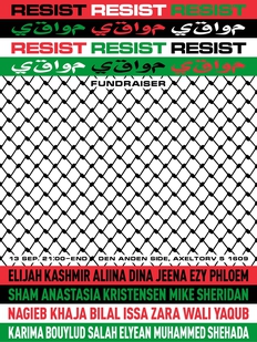 RESIST: Support and fundraisor for Palestine / den anden side
