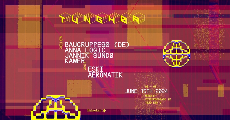 Tunghør x Module: BAUGRUPPE90 (DE), Anna Logic, Jannik Sundø, Kawer, Eski, Aeromatik