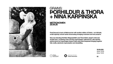 Final Descent Presents: Grains — Þorhildur & Thora (IS/DK) + Nina Karpinska (PL/DK)