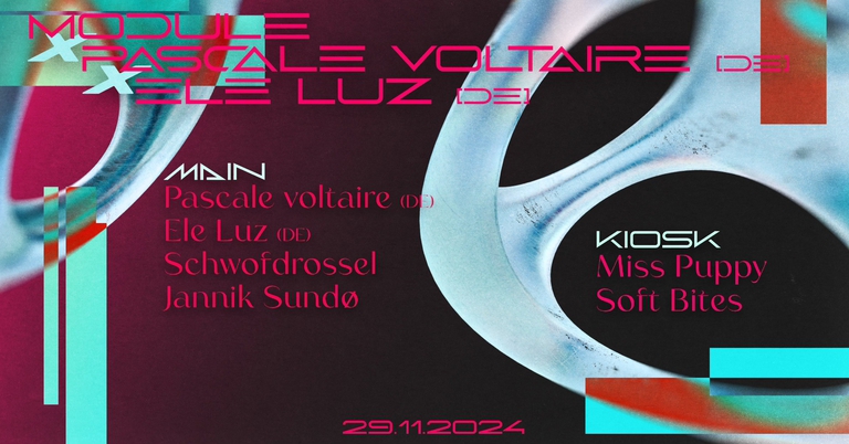 MODULE X PASCALE VOLTAIRE (DE) X ELE LUZ (DE)