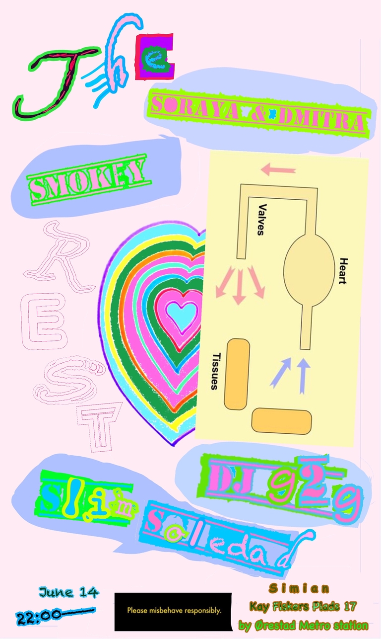 The Rest *Rave* - dj g2g - Slim Soledad - Soraya & Dmitra - Smokey (DK)