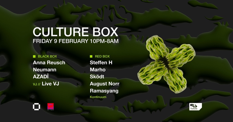 Anna Reusch / Neumann / AZADÎ  / Kontinuum: Steffen H / Marho B2B Sködt / August Norr B2B Ramasyang