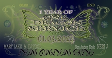 One Dragon Service w/ Mary Lake & DJ TOOL @ Den Anden Side