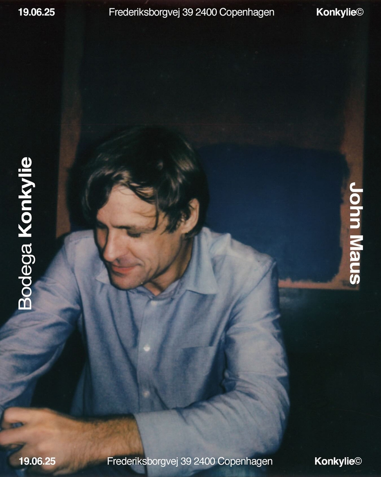 John Maus at Bodega Konkylie