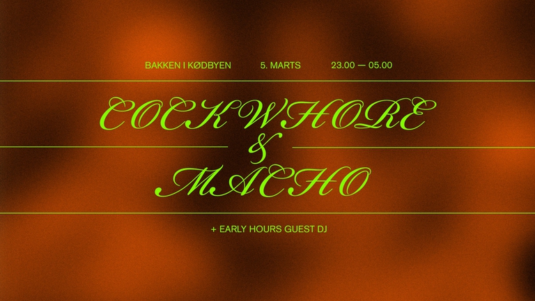 Cockwhore & Macho