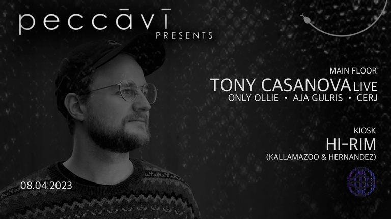 Peccāvī x Module: Tony Casanova LIVE