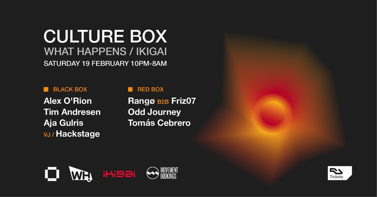 What Happens: Alex O'Rion / Tim Andresen / Aja Gulris / Ikigai: Rangø / Friz07 / Odd Journey + more