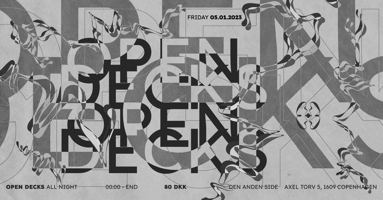 Open Decks @ Den Anden Side