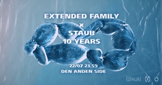 STAUB 10YEARS x EXTENDED FAMILY @ Den Anden Side