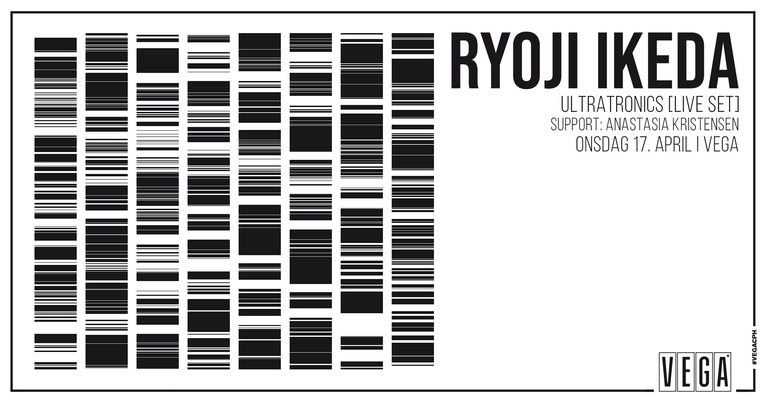 Ryoji Ikeda - Ultratronics (live set) [Support: Anastasia Kristensen] - VEGA