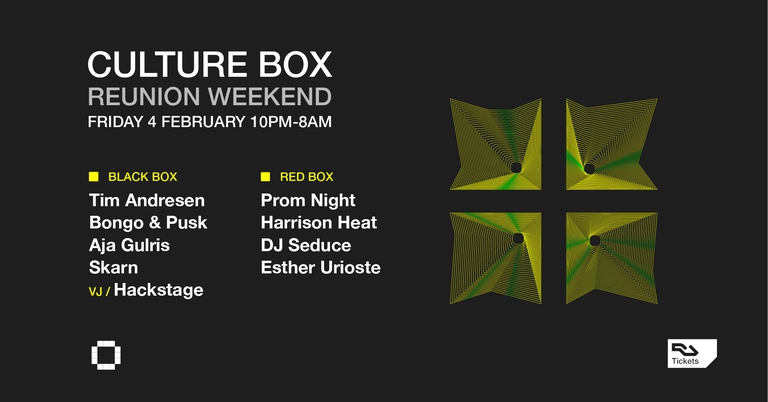 Culture Box Reunion Weekend