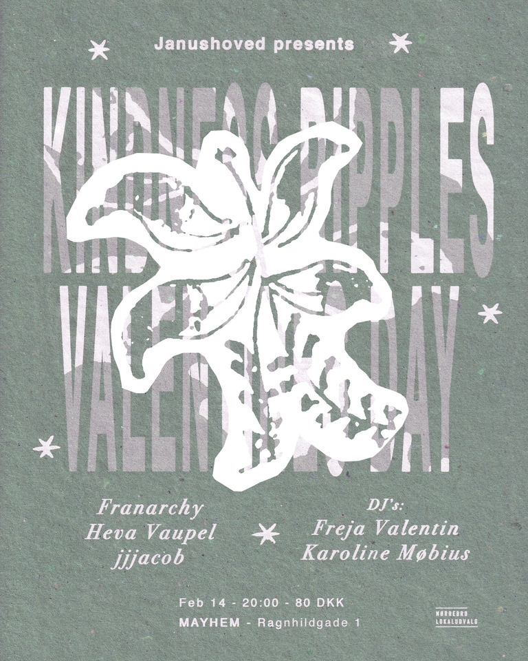 Janushoved Presents: Franarchy + Heva Vaupel + jjjacob + Freja Valentin + Karoline Møbius