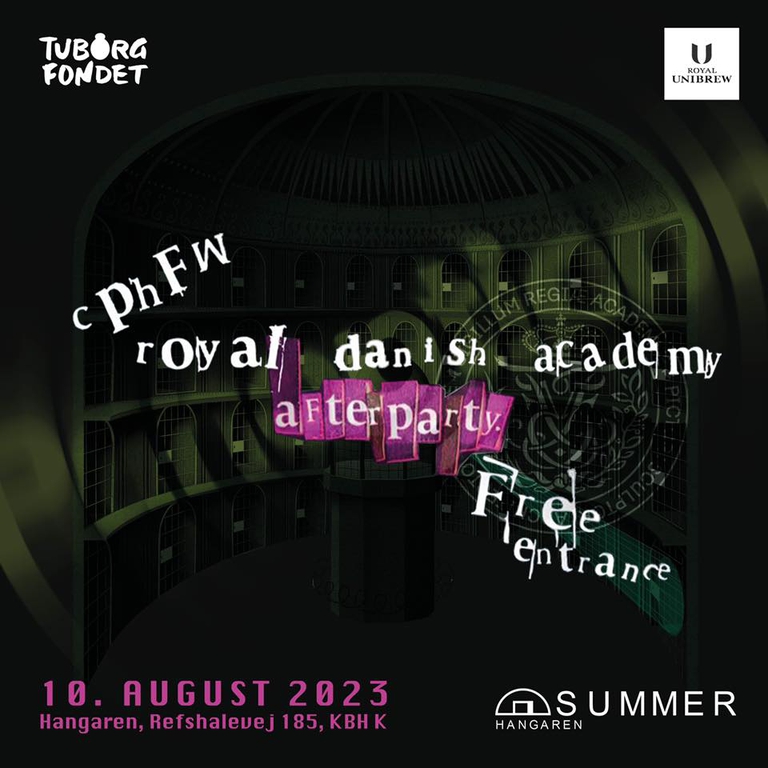 Royal Danish Academy x Hangaren - CPHFW afterparty