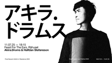 Final Descent Presents: Akira.Drums & Halfdan Stefansson (JP/DK) //CPHJAZZ