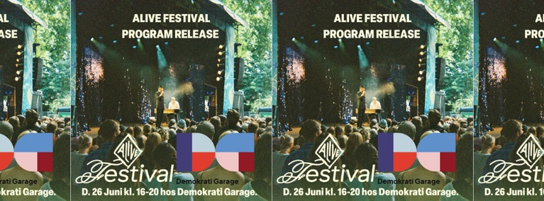 Alive Festival Programrelease