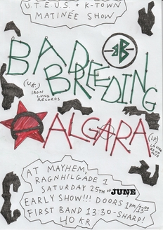 K-TOWN MATINÉE: BAD BREEDING + ALGARA