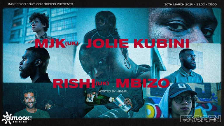 IMMERSION x Outlook Origins present: MJK (UK) + Friends