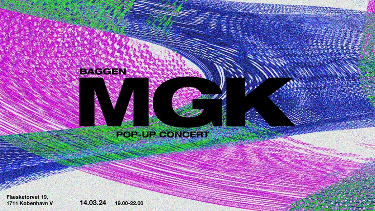 MGK pop-up concert
