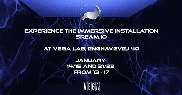 SREAM immersive installation at Vega Lab