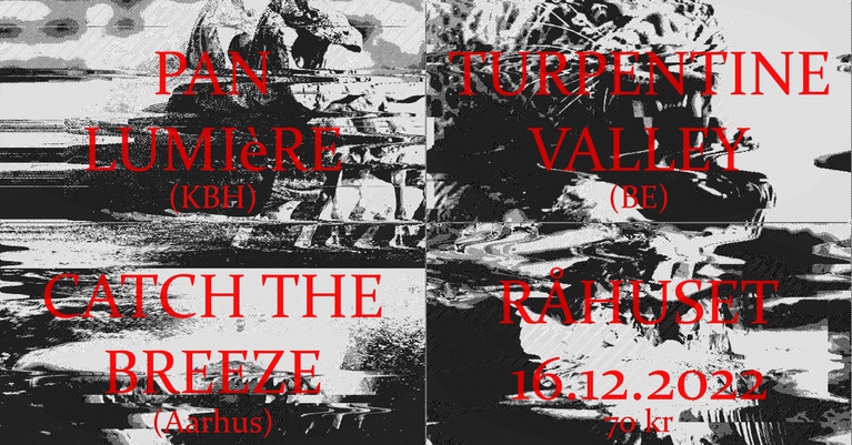 HON and Råhuset // Turpentine Valley (BE) // Pan Lumière (CPH) // Catch The Breeze (Århus)