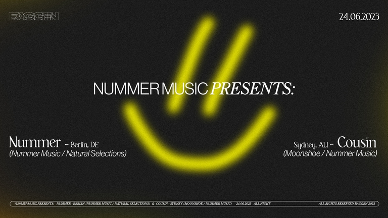 Nummer Music Presents: Cousin & Nummer