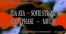 BSP BISPEBJERG presents: Ida Aya b2b Sofie Strøm & Main Phase b2b Savi DJ