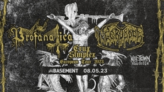Profanatica (us) + Necrobode (pt) | Basement