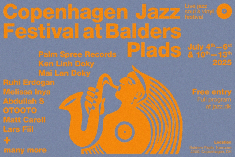Copenhagen Jazz Festival at Balders Plads - Live Jazz & Vinyl with Soul