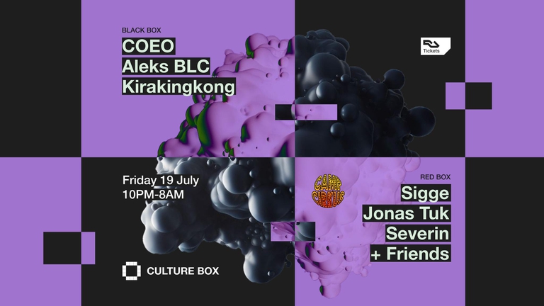 COEO / Aleks BLC / Kirakingkong / Camp Cirkus: Sigge / Jonas Tuk / Severin + Friends