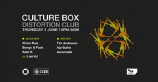Distortion Club: Victor Ruiz / Bongo & Pusk / Katz-K / Tim Andresen / Aja Gulris / Aeromatik
