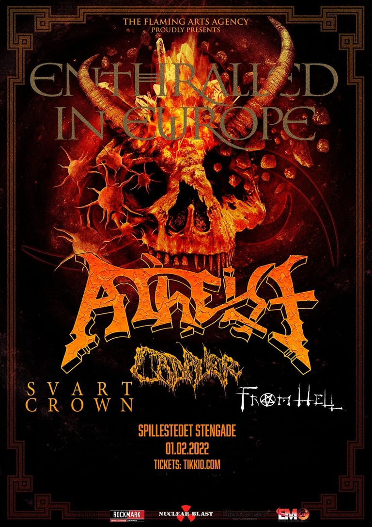 Atheist x Cadaver x Svart Crown x From Hell x Critical Mess