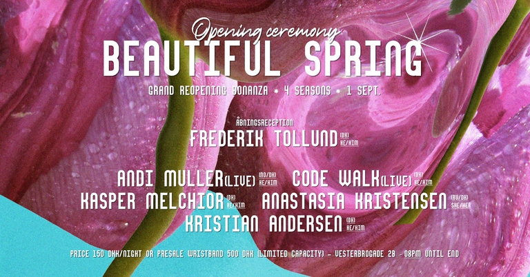 Ved Siden Af : 4 Seasons grand re-opening BONANZA - Beautiful Spring / Opening ceremony