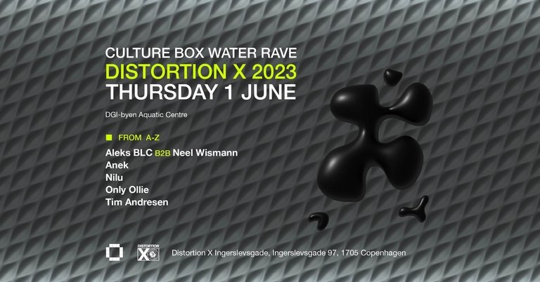 Culture Box Water Rave Distortion X 2023