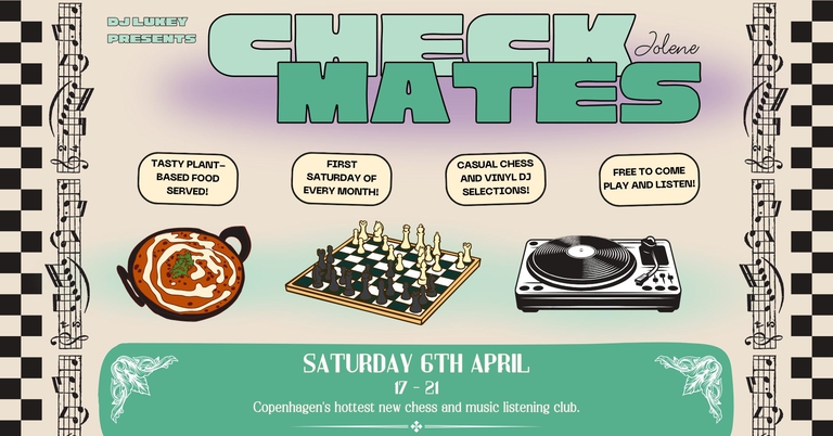 Checkmates at Jolene: Music, Chess, and Food