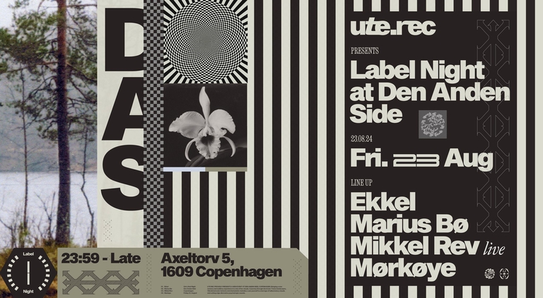 Ute.Rec Label Night @ Den Anden Side