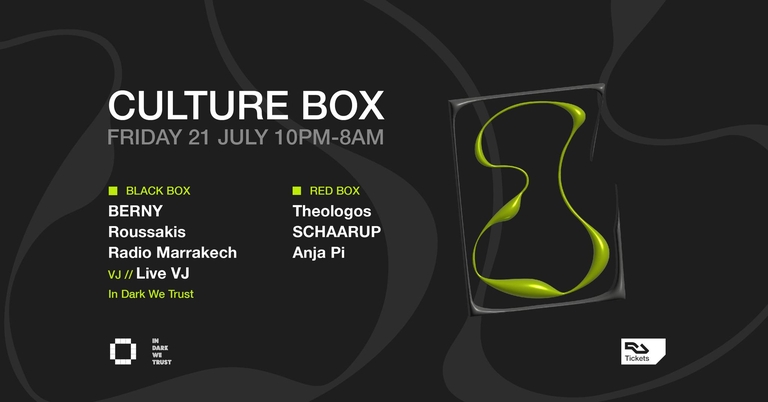 In Dark We Trust: BERNY / Radio Marrakech / Roussakis / Theologos / SCHAARUP / Anja Pi