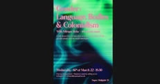 Gender: Language, Bodies and Colonialism with Miriam Rehr (A talk at Super)