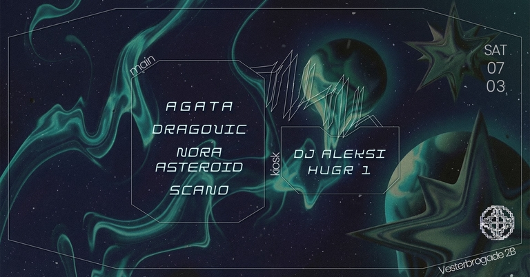 Tenebris Oculum w/ Agata (DE), Dragovic, Nora Asteroid, Scano, DJ Aleksi (FI), HUGR1