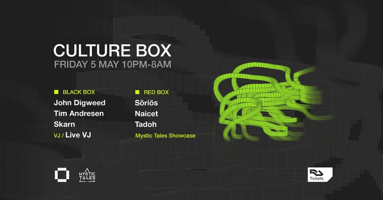 John Digweed / Tim Andresen / Skarn / Mystic Tales Showcase: Söriös / Naicet / Tadoh