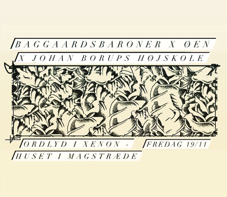 Xenon Art Residency: ORDLYD x Johan Borups Højskole