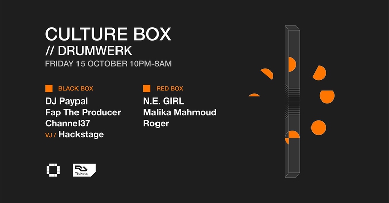 Drumwerk: DJ Paypal / Fap The Producer / Channel37 / N.E. Girl / Malika Mahmoud / Roger