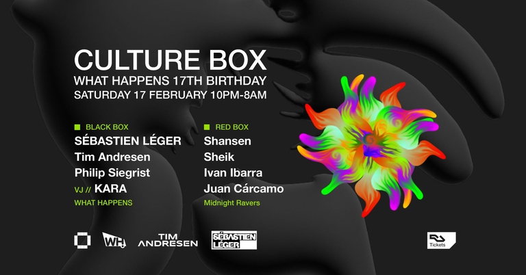 What Happens 17th Birthday: Sébastien Léger / Tim Andresen / Philip Siegrist / Midnight Ravers