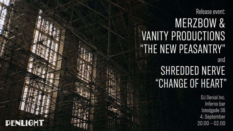 Merzbow, Vanity Productions, Shredded Nerve release