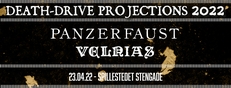 Panzerfaust [CA] + Special Guests: Velnias [US] - Glemsel