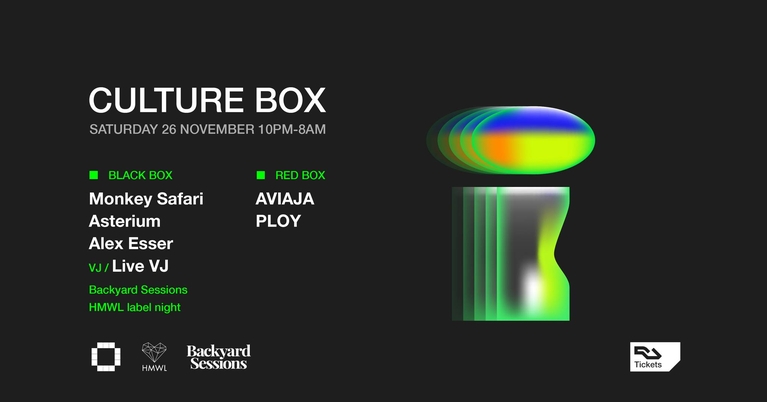 Backyard Sessions / HMWL label night: Monkey Safari / Asterium / Alex Esser / AVIAJA / PLOY