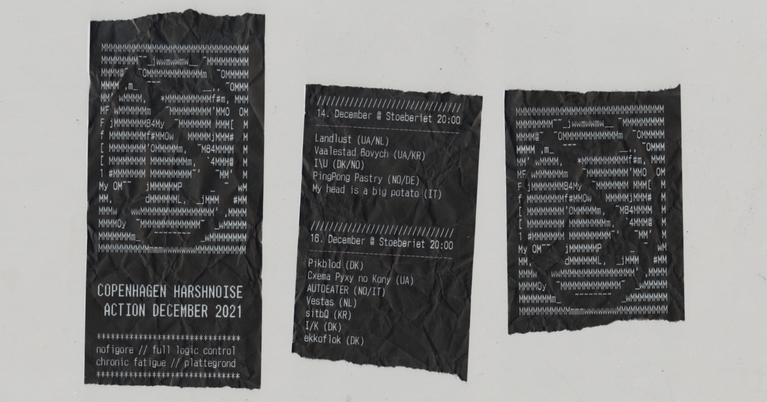 HARSH NOISE COPENHAGEN ACTION DECEMBER 2021 Day2