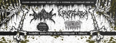 One Day of Death: Slimelord (uk) + Cryptworm (uk) + Pustulant Flesh (dk) | Basement